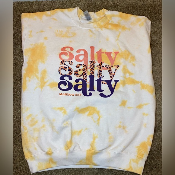 Tie dye, faith-based, sweatshirt - Picture 2 of 3